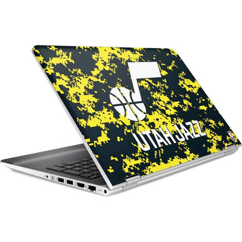 NBA Utah Jazz Grey Digi Camo HP Pavilion Skin